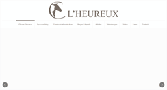 Desktop Screenshot of claudelheureux.com